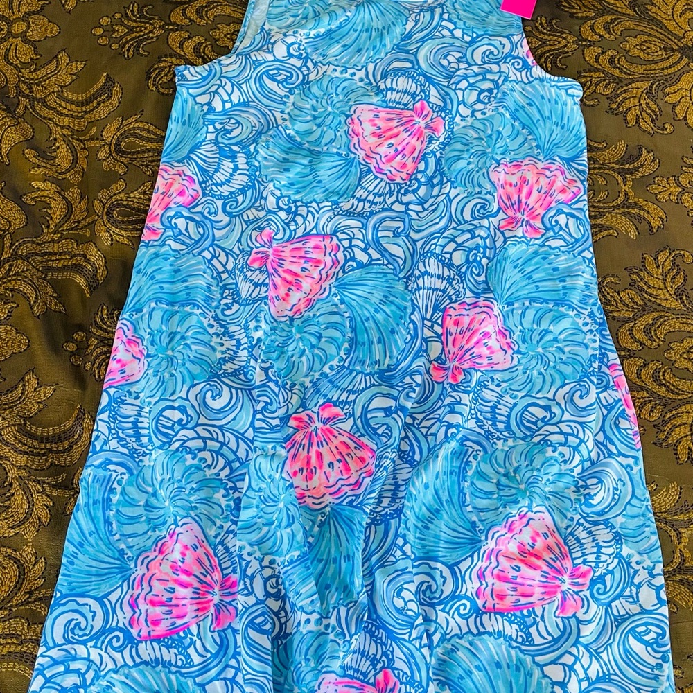 Lilly Pulitzer Kirsten dress Blue Haven Raising Shell